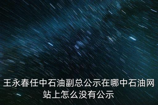 王永春是什么級別，王永春是王進喜的女婿嗎