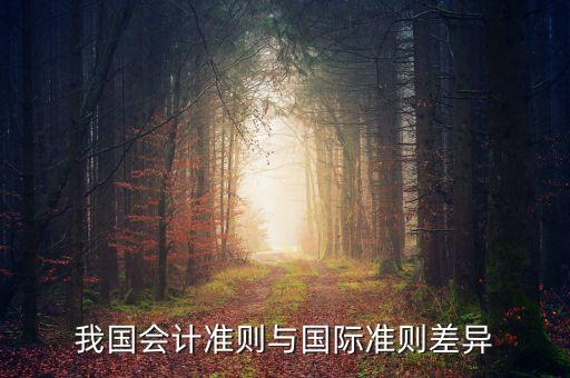 為什么中國不用ifrs，usgaap和ifrs為什么會趨同