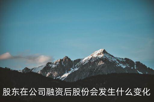 公司融資前后股本價格變動根據什么變的，上市公司是怎么進行融資的股本和股價是怎么定的