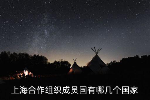 上海合作組織成員國有哪幾個(gè)國家