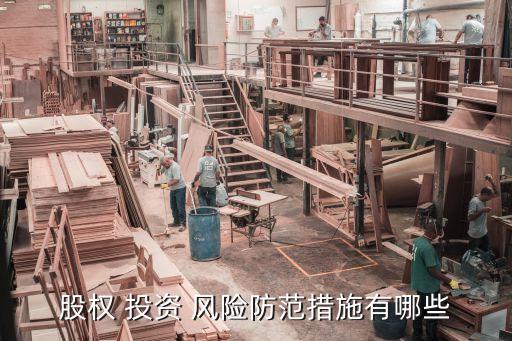 股權(quán) 投資 風險防范措施有哪些