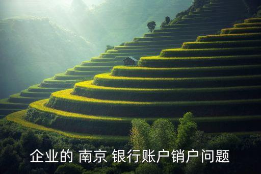 南京銀行開(kāi)公司基本戶