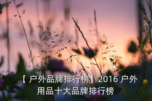 戶外運(yùn)動(dòng)上市公司,中國(guó)戶外運(yùn)動(dòng)上市公司