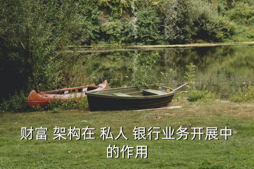 財(cái)富 架構(gòu)在 私人 銀行業(yè)務(wù)開展中的作用