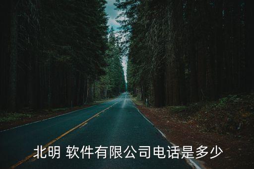  北明 軟件有限公司電話(huà)是多少