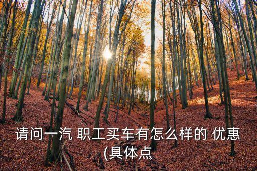 上汽集團(tuán)職工購(gòu)車優(yōu)惠,職工購(gòu)車優(yōu)惠大是真是假