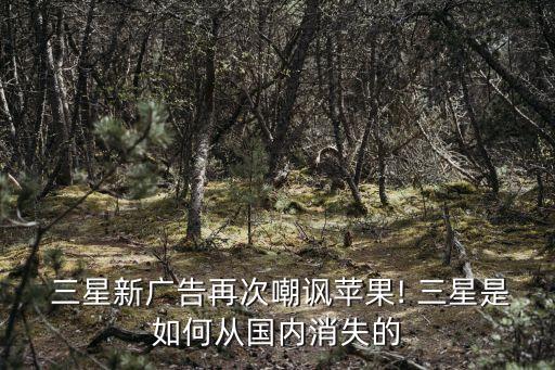  三星新廣告再次嘲諷蘋果! 三星是如何從國內消失的
