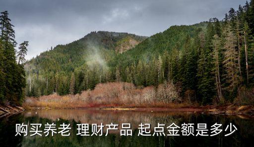 銀行理財產(chǎn)品起點(diǎn),銀行的保險理財產(chǎn)品可靠嗎