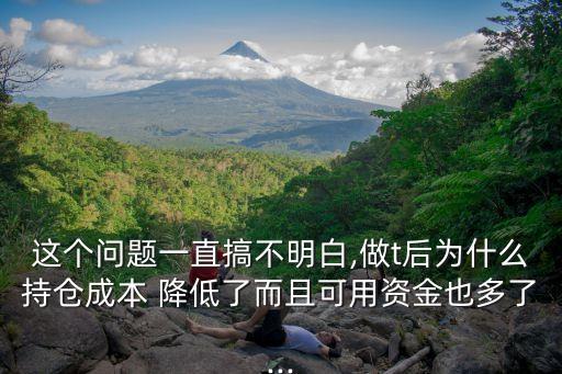 股票成本價(jià)降低了是怎么回事,股票減倉成本價(jià)會變高怎么回事