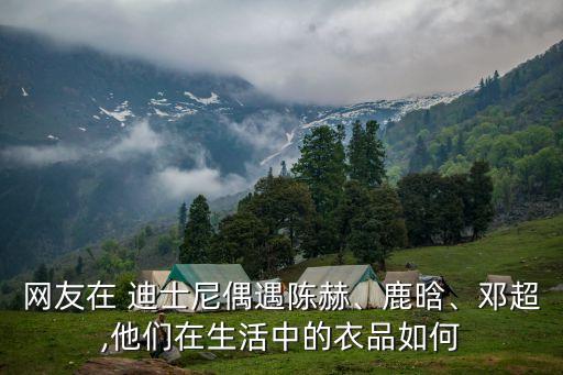 網(wǎng)友在 迪士尼偶遇陳赫、鹿晗、鄧超,他們?cè)谏钪械囊缕啡绾? class=