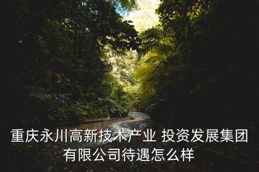 重慶永川高新技術產(chǎn)業(yè) 投資發(fā)展集團有限公司待遇怎么樣